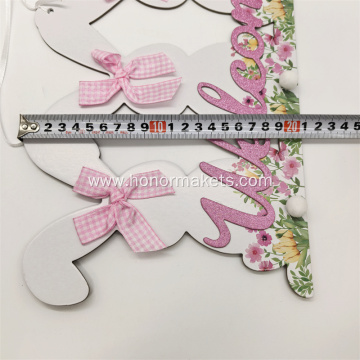 Easter bunny welcome signs